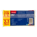 Vileda Glitzi Crystal - spugna abrasiva da cucina con trattamento antibatterico sulla fibra, 3x